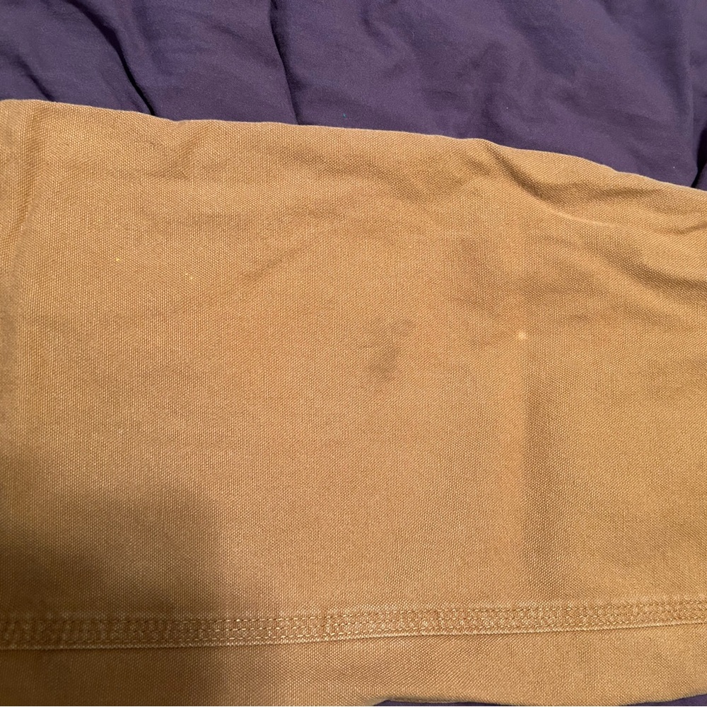 Carhartt Boys Brown Flannel lined Cargo Pants - Picture 6 of 6